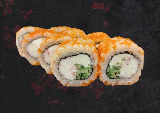 Калифорния в икре с крабом