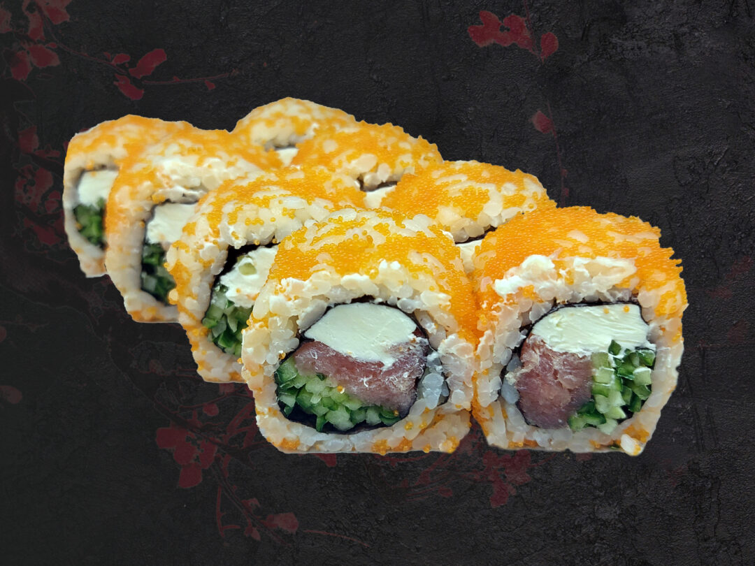 Калифорния в икре с тунцом