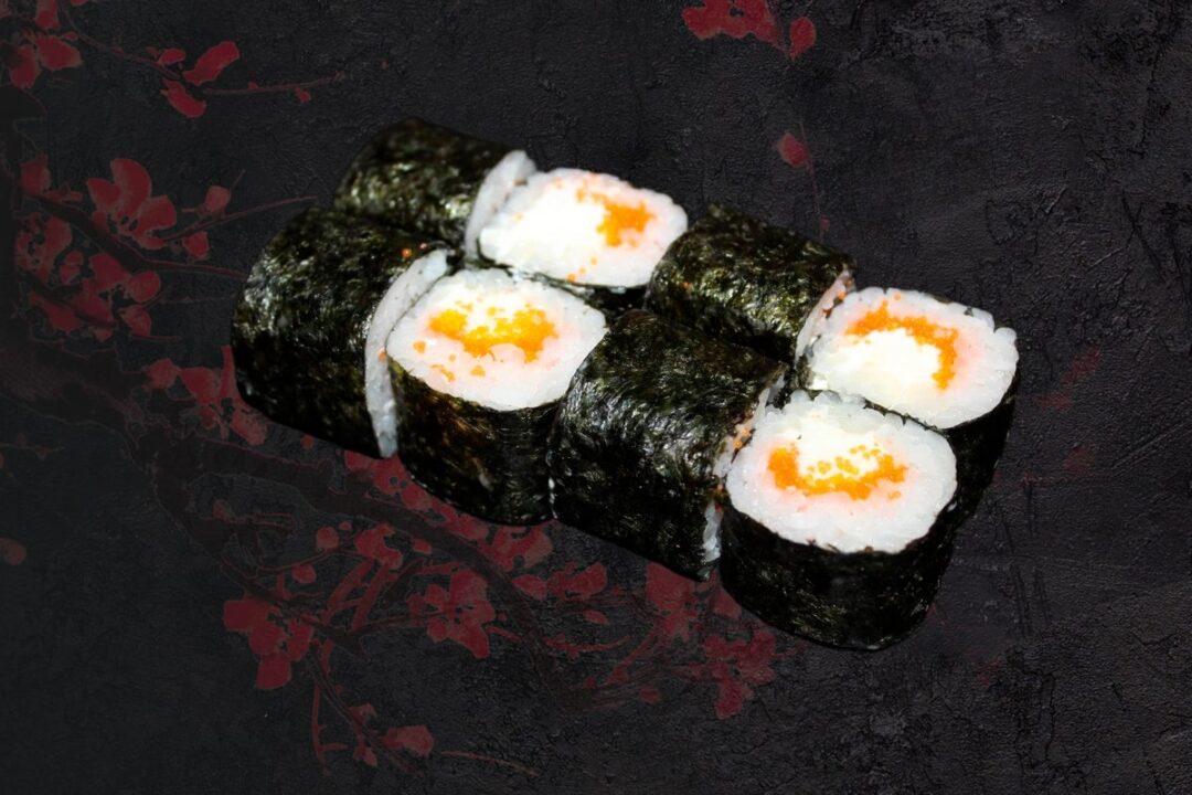 Маки сыр-икра