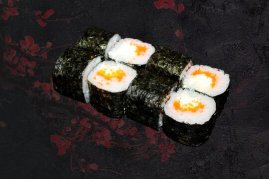 Маки сыр-икра