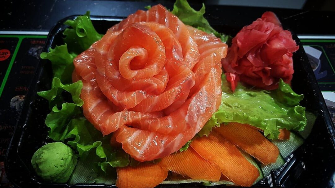 Сашими Лосося