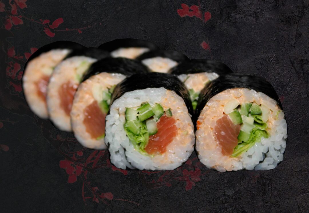 Футомаки лосось