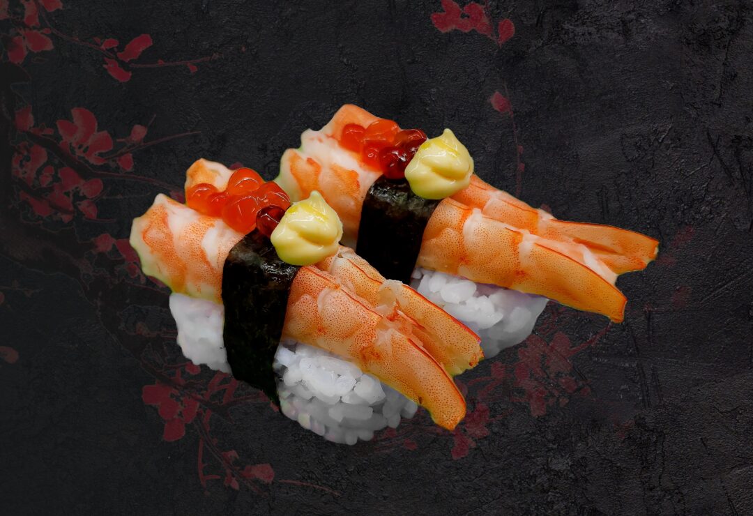 Суши креветка