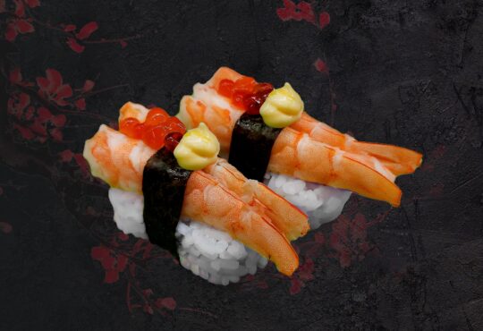 Суши креветка